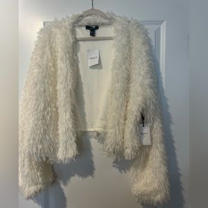 Forever 21 faux fur jacket